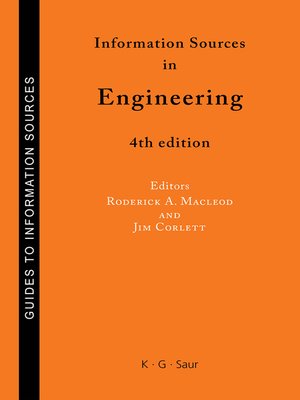 cover image of Information Sources in Engineering